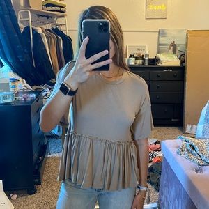 Ruffle blouse